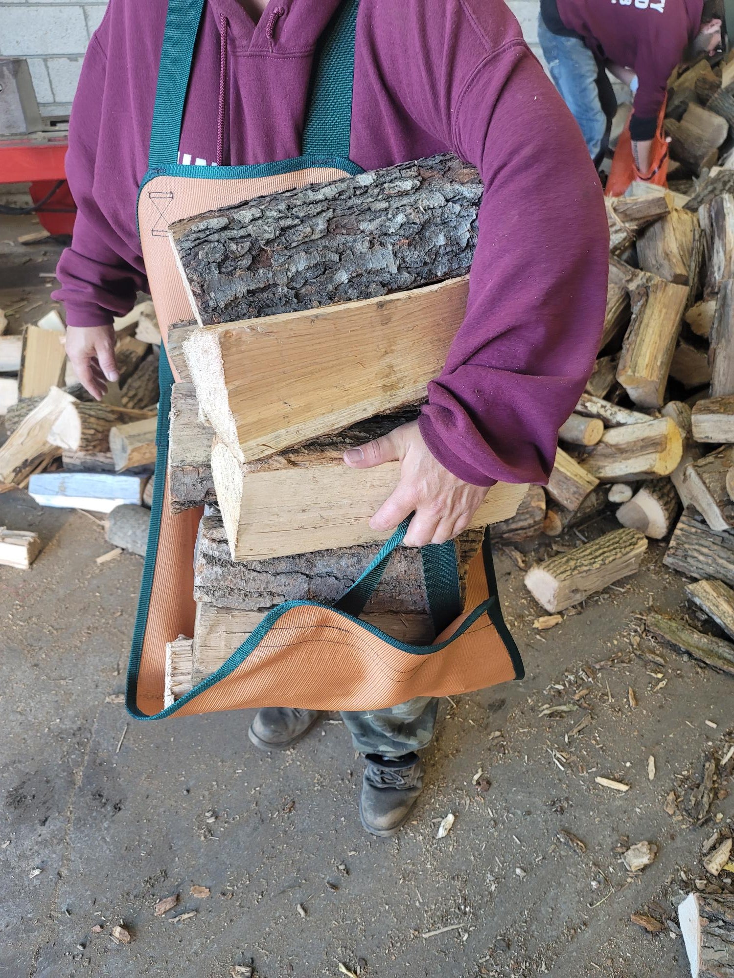 Firewood Carrying Apron
