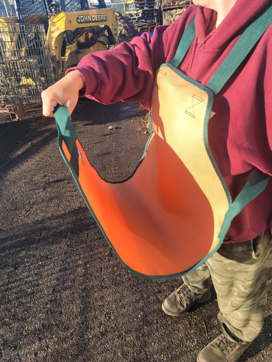 Durable Firewood Apron for Hands-Free Wood Handling – University Firewood